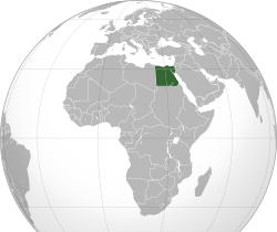 Situation de l'Egypte Egypte