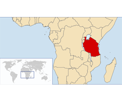 Situation de la Tanzanie Tanzanie